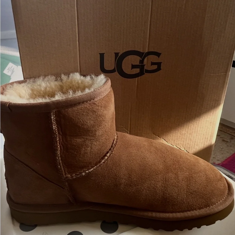 UGG Chestnut Classic Mini Boots - Picture 4 of 4